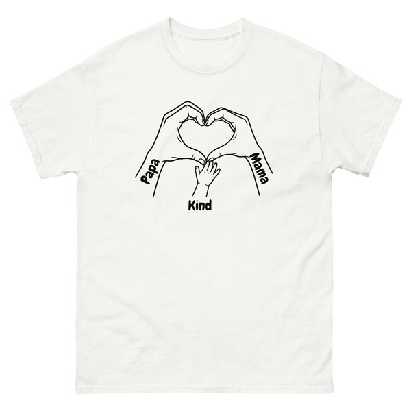 Herz Baby Personalisiertes T-Shirt