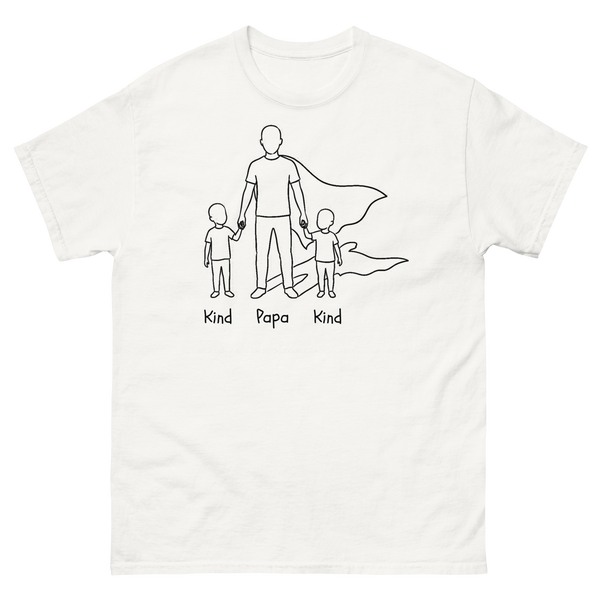 Superheld-Zwei-Kinder Personalisiertes T-Shirt