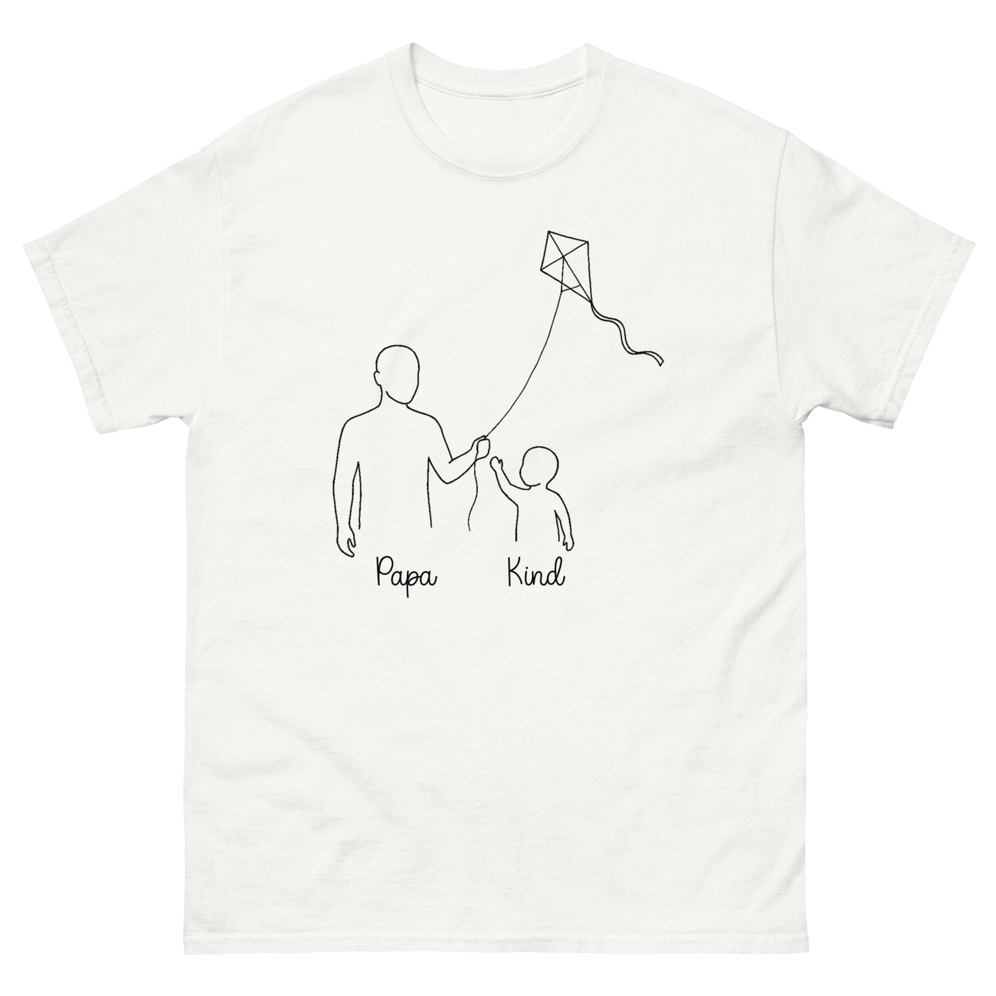 Drachen-steigen Personalisiertes T-Shirt