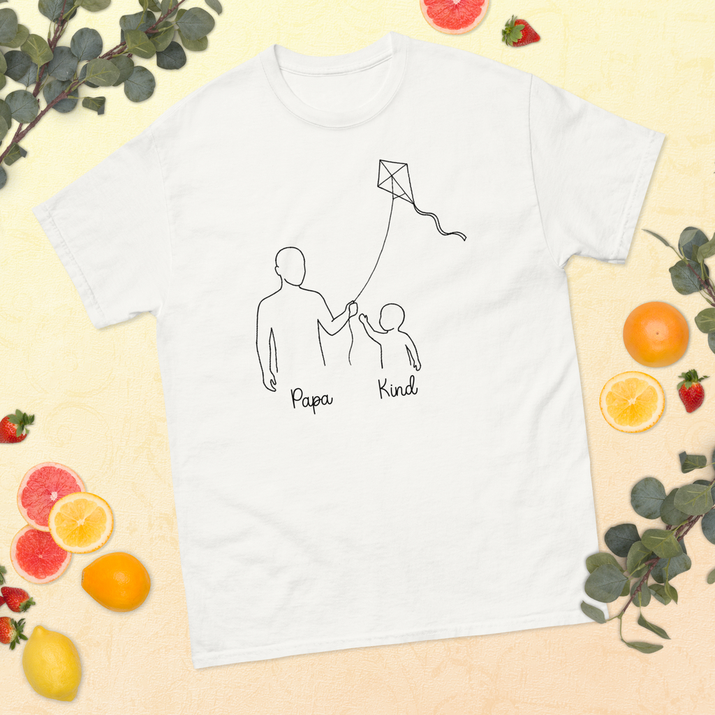Drachen-steigen Personalisiertes T-Shirt