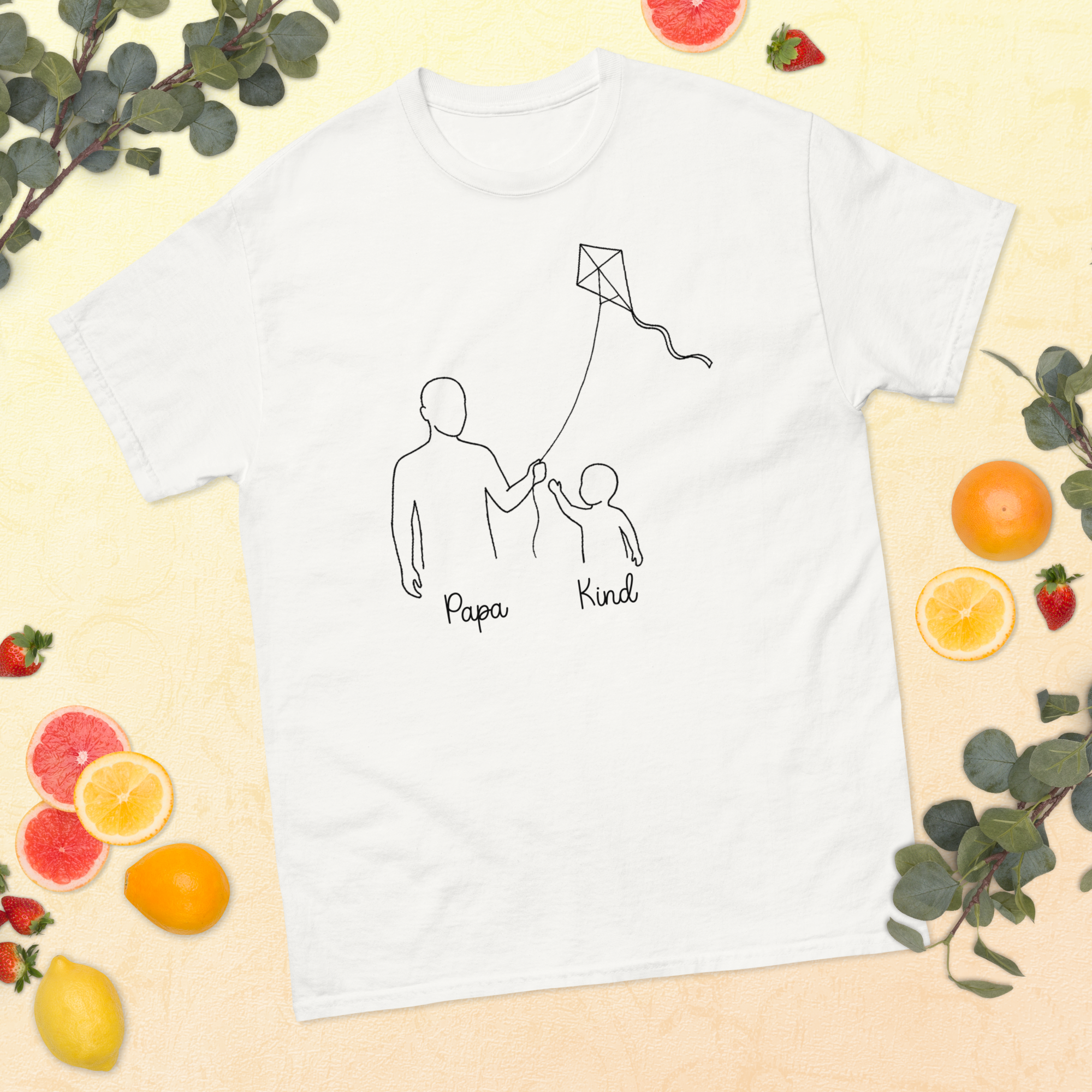 Drachen-steigen Personalisiertes T-Shirt