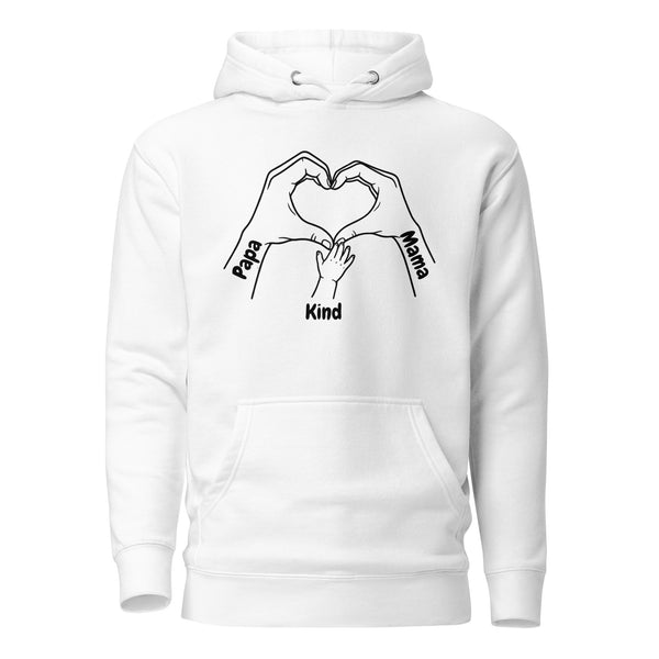 Herz Baby Personalisierter Hoodie