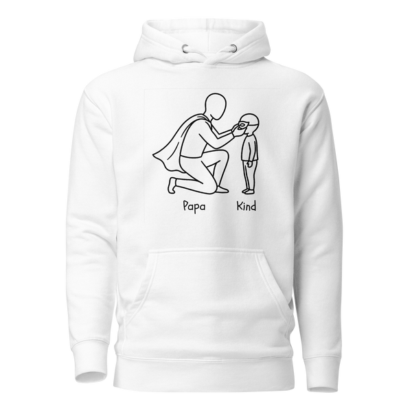 Superheld Maske Personalisierter Hoodie